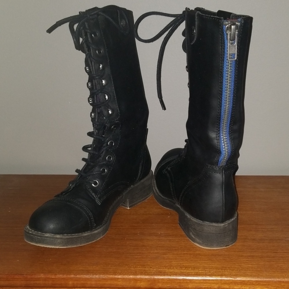 Madden Girl black calf boot 6.5